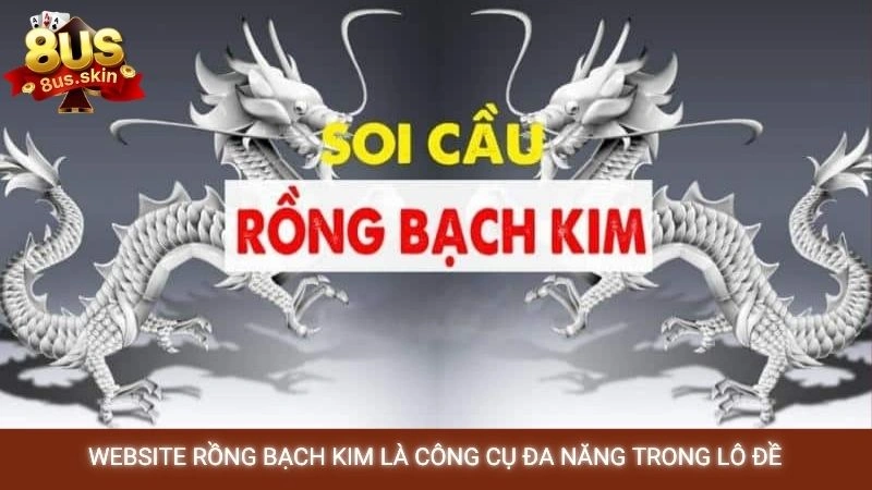 Website Rồng Bạch Kim là công cụ đa năng trong lô đề