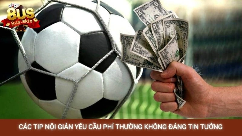Các tip nội giản yêu cầu phí thường không đáng tin tưởng